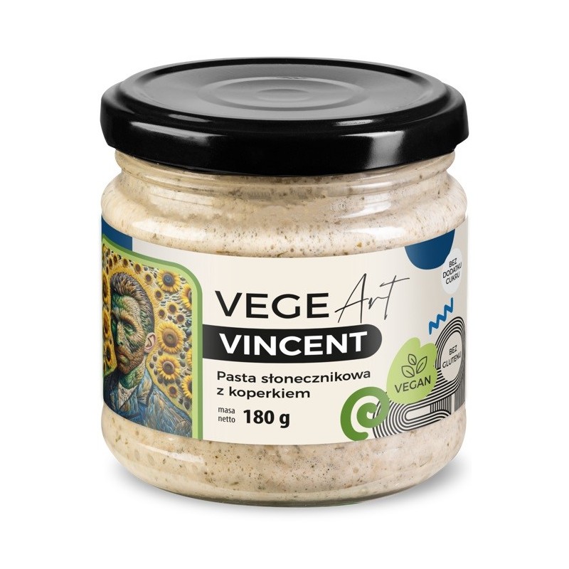 Pasta słonecznikowa z koperkiem 180g