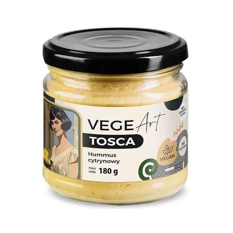 Hummus cytrynowy 180g