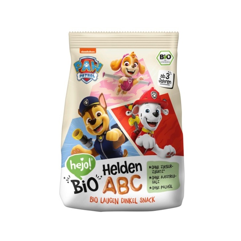 Precelki orkiszowe alfabet BIO 80 g Psi Patrol