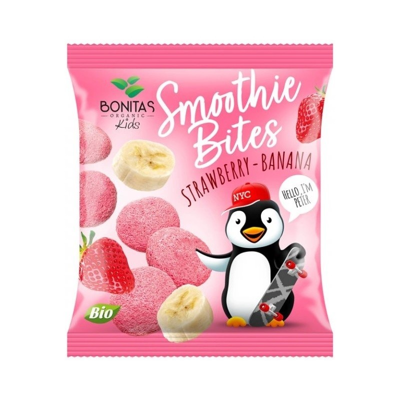 Liofilizowana przekąska truskawka-banan-jogurt BIO 10 g