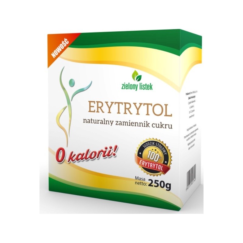 Erytrytol 250g Zielony Listek