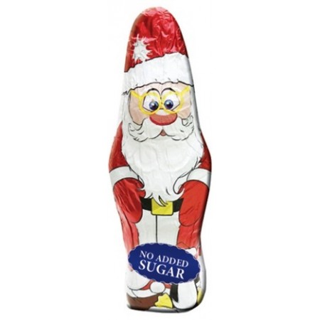 Mikołaj świąteczny z czekolady bez dodatku cukru 28 g (SPRZEDAŻ TYLKO NA OPAKOWANIA ZBIORCZE)