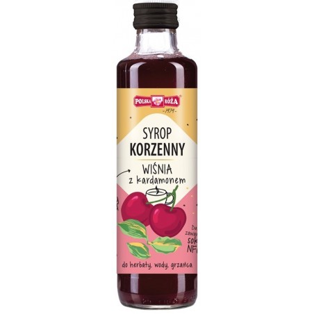Syrop korzenny wiśnia z kardamonem 250 ml