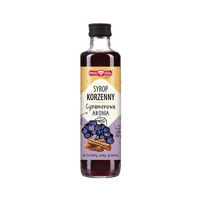 Syrop korzenny cynamonowa aronia 250ml