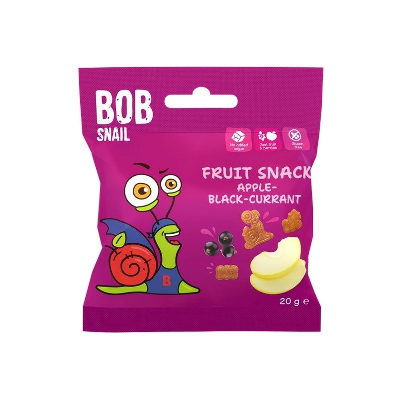 Przekąska jabłko czarna porzeczka 20g