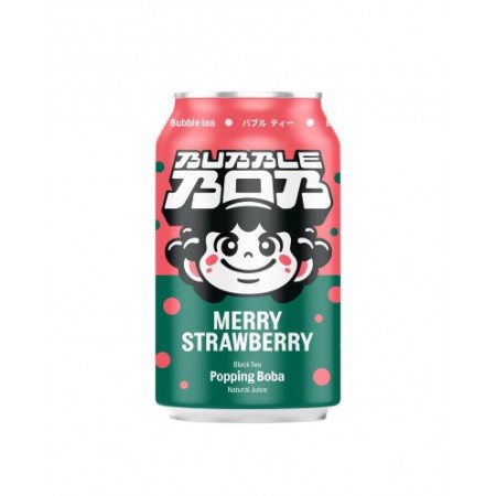 Popping Bubble Tea Truskawka 330ml