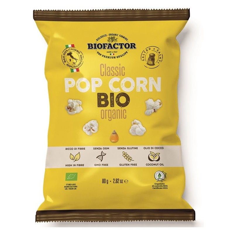 Popcorn solony BEZGL. BIO 80 g