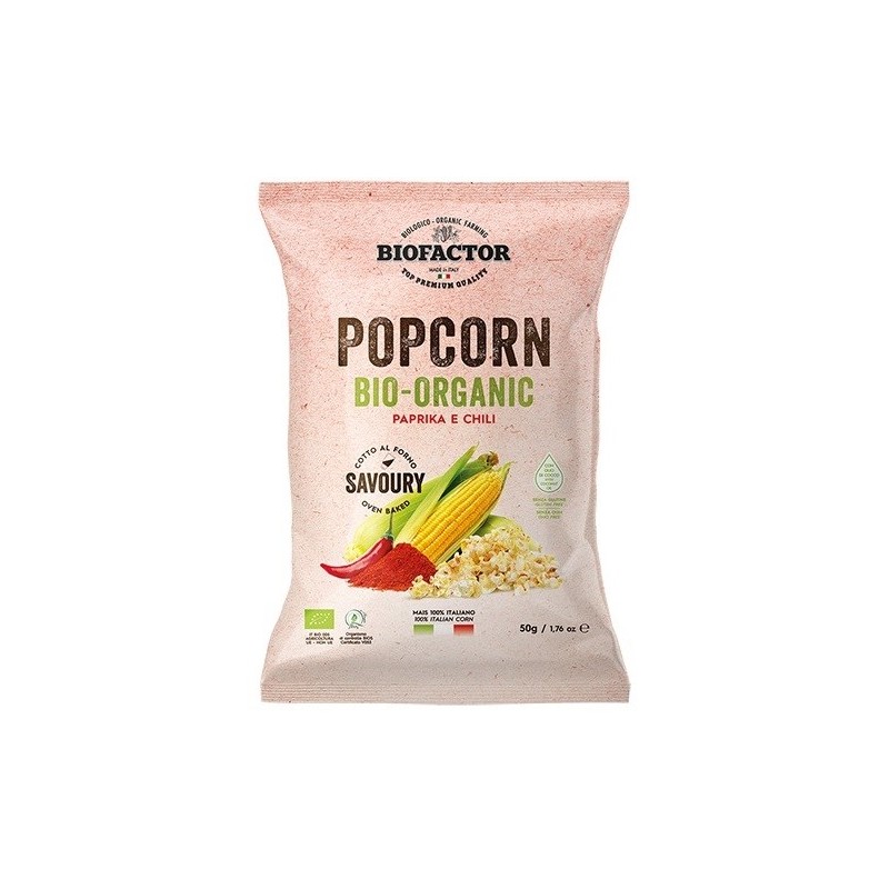 Popcorn papryka-chili BEZGL. BIO 50 g