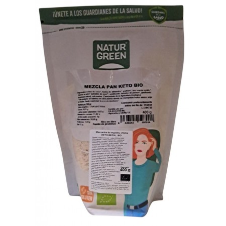 Mieszanka do wypieku chleba KETO BEZGL. BIO 400 g