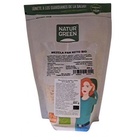 Mieszanka do wypieku chleba KETO BEZGL. BIO 400 g