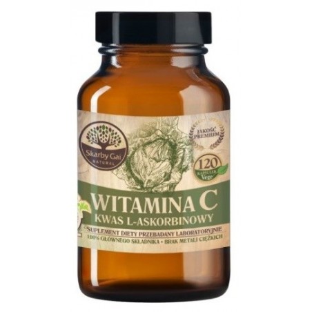 Witamina C z kapusty kwas L-askorbinowy w kapsułkach 120 g