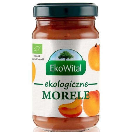Mus morelowy bez dodatku cukru BIO 250 g