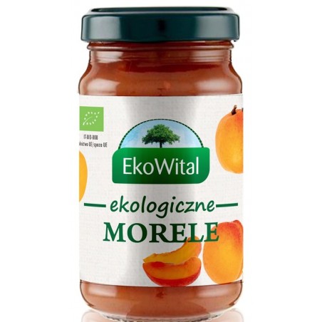 Mus morelowy bez dodatku cukru BIO 250 g