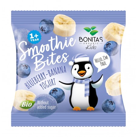 Liofilizowana przekąska borówka-banan-jogurt BIO 10 g
