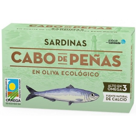 Sardynki w ekologicznej oliwie z oliwek 120 g