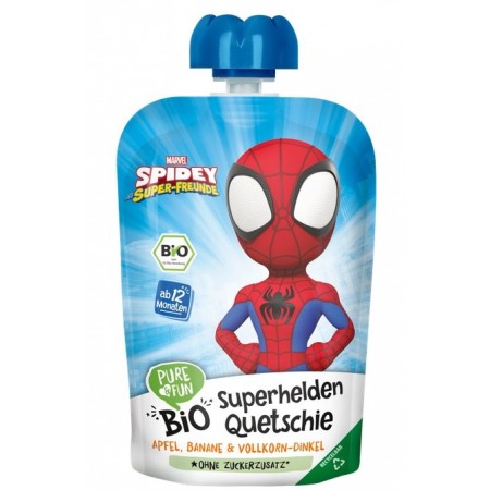Przecier jabłko-banan z orkiszem BIO 100 g Spidey