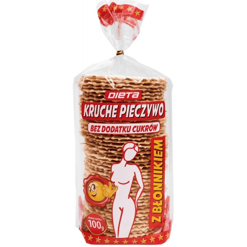 Kruche pieczywo z błonnikiem 100g