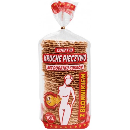Kruche pieczywo z błonnikiem 100g