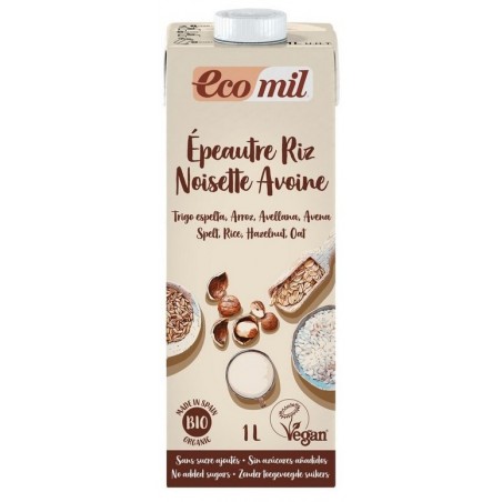 Napój roślinny orkisz-ryż-orzechy laskowe- owies BIO 1 l