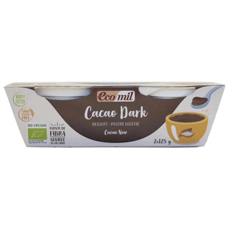 Deser roślinny kakaowy BEZGL. BIO 2 x 125 g