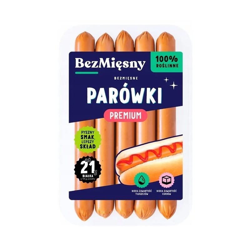Bezmięsne Parówki Premium 160g