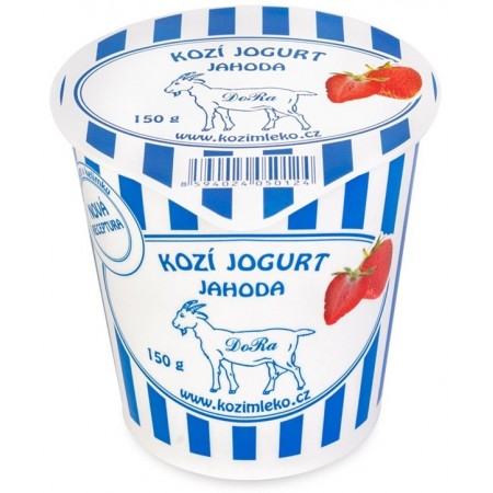 Jogurt kozi truskawkowy 150 g