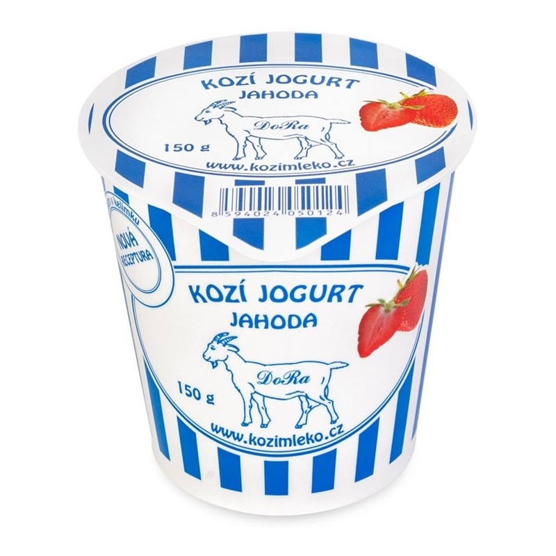Jogurt kozi truskawkowy 150 g