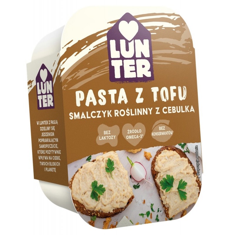 Pasta z tofu smalczyk z cebulką 150g