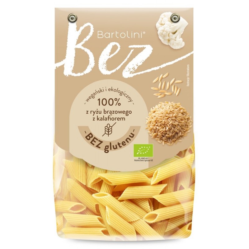 Makaron z brązowego ryżu z kalafiorem BIO BEZGL. 250g