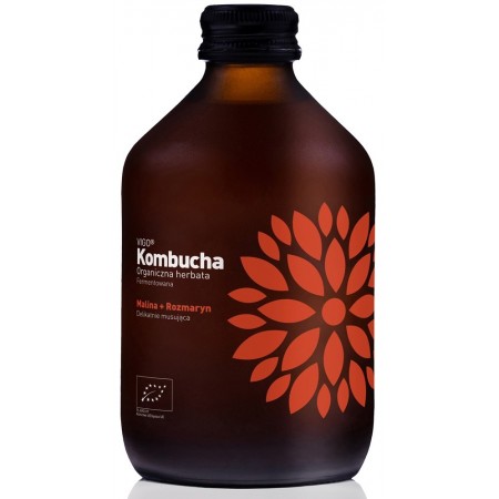 Kombucha Malina + Rozmaryn BIO 330 ml