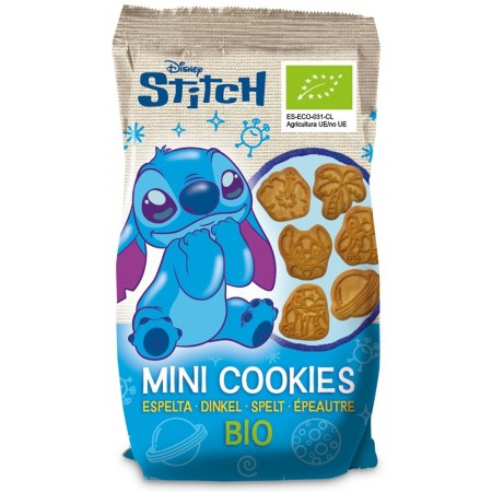Mini ciastka orkiszowe dla dzieci Stitch BIO 100 g