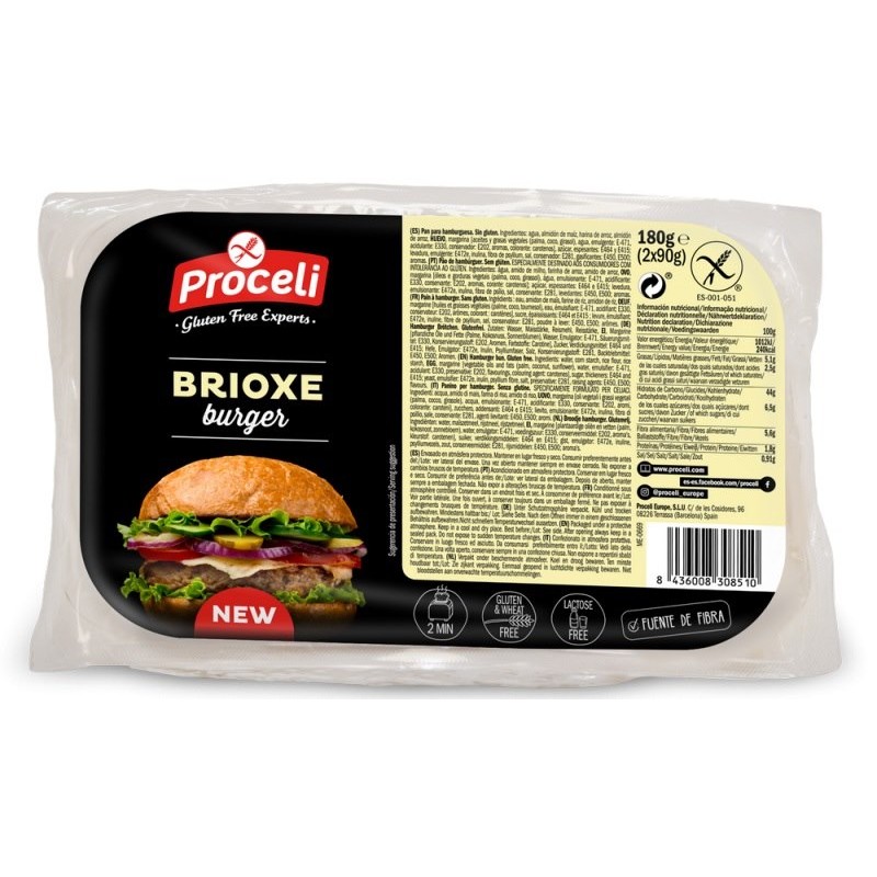Bułki na burgery BEZGL. 180 g