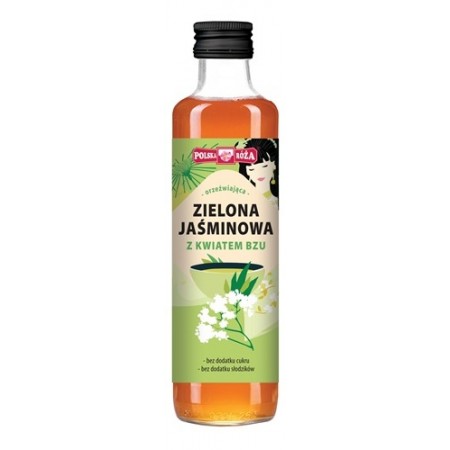 Herbata Zielona jaśminowa z kwiatem bzu 250ml