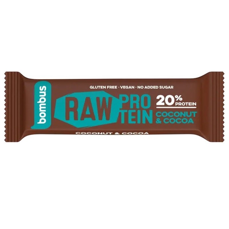 Baton RAW PROTEIN BIO kokos- kakao BEZGL. BIO 50 g