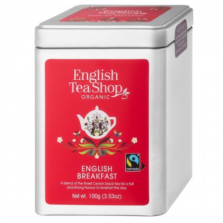 Herbata English Breakfast sypana w puszce 100g BIO