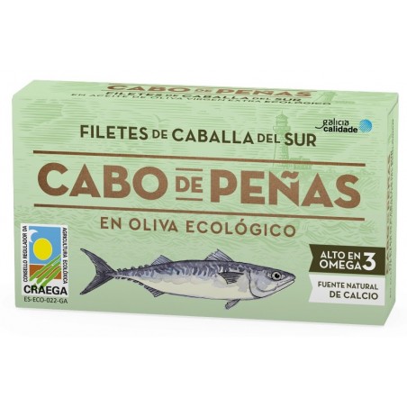 Makrela filety w ekologicznej oliwie z oliwek 85 g