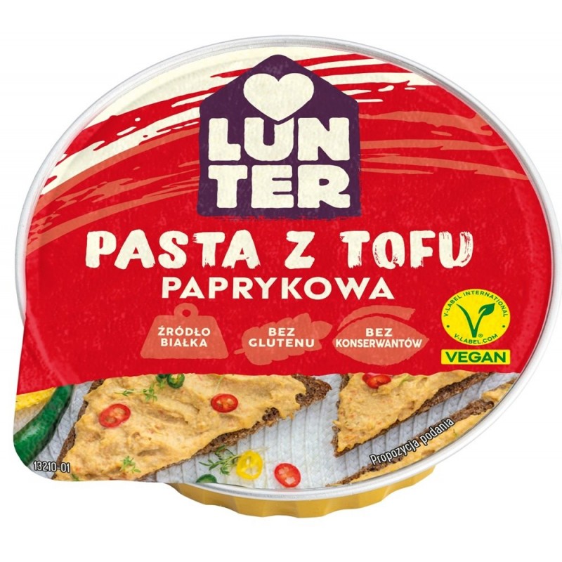 Pasta z tofu paprykowa z chili 75 g