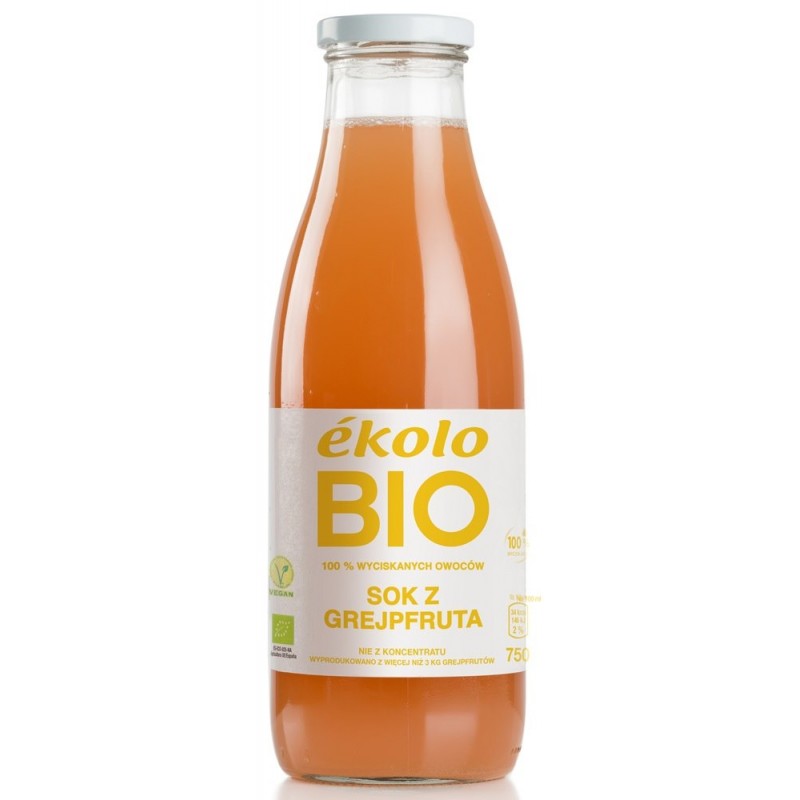 Sok z grejpfrutów BIO 750 ml
