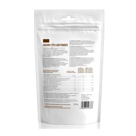 Psyllium Łuska Babki Jajowatej BIO 150 g