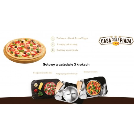 Spody do pizzy orkiszowe BIO 260 g (2 szt)