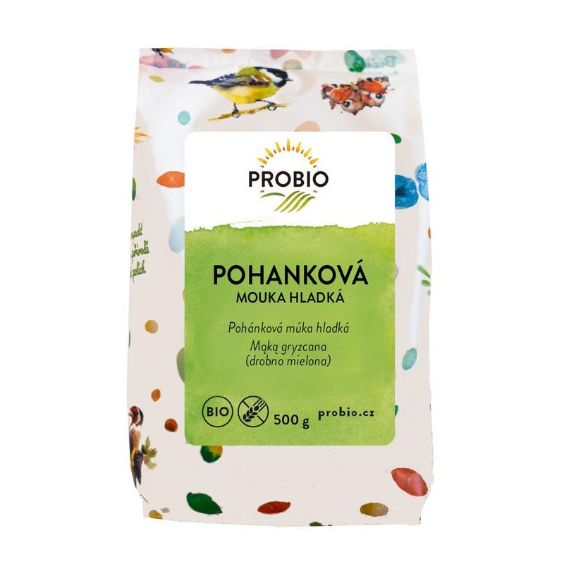 MĄKA GRYCZANA BEZGLUTENOWA BIO 500 g - PROBIO