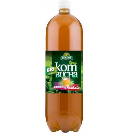 KOMBUCHA HERBATA CZARNA BIO 2 L - BIO LINIE