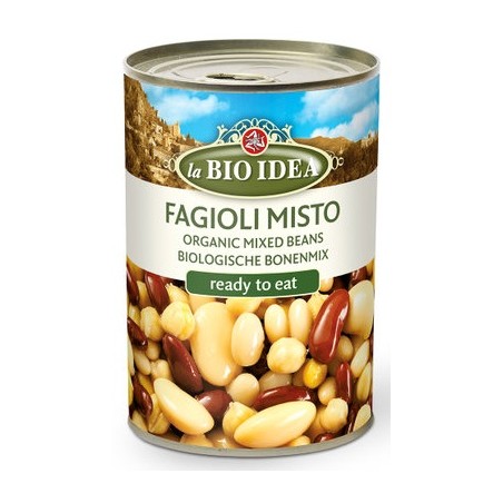 FASOLA MIX BIO 400 g (240 g) (PUSZKA) - LA BIO IDEA