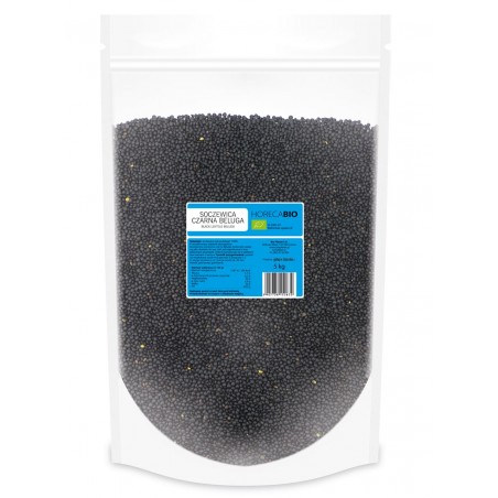 SOCZEWICA CZARNA BELUGA BIO 5 kg - HORECA