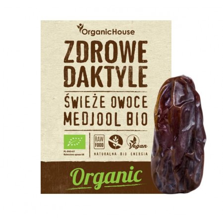 DAKTYLE MEDJOOL BEZGLUTENOWE BIO 280 g - ORGANIC HOUSE (ZDROWE DAKTYLE)