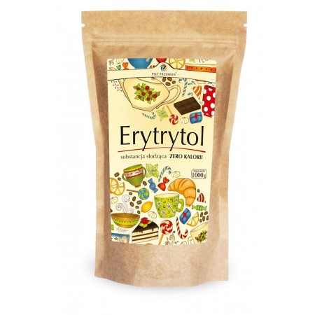 ERYTRYTOL 1 kg (TOREBKA PAPIEROWA) - PIĘĆ PRZEMIAN