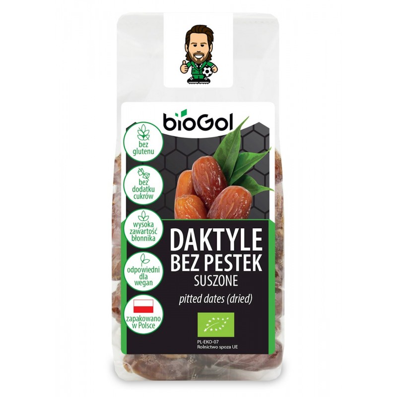 DAKTYLE BEZ PESTEK SUSZONE BEZGLUTENOWE BIO 150 g - BIOGOL
