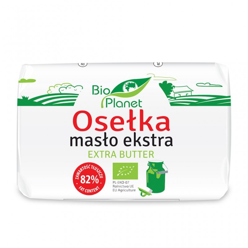 MASŁO EKSTRA OSEŁKA BIO 200 g - BIO PLANET
