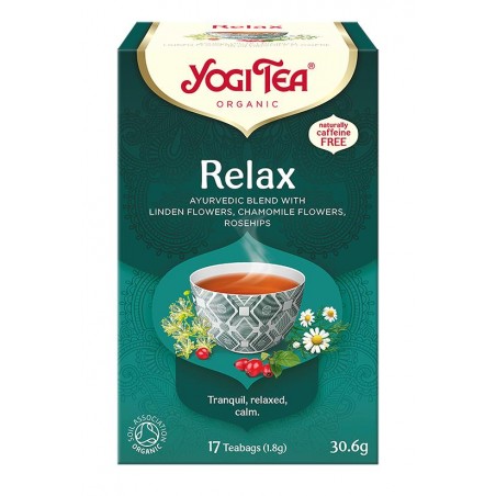 HERBATKA RELAX BIO (17 x 1,8 g) 30,6 g - YOGI TEA