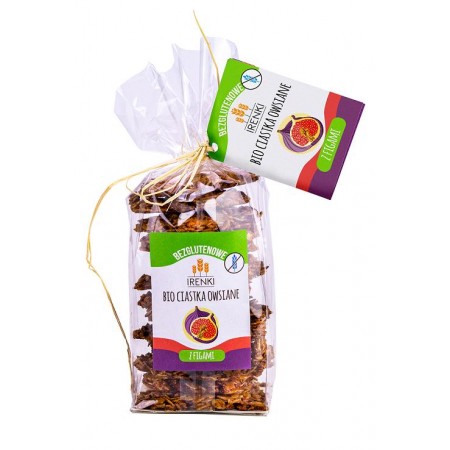 CIASTKA OWSIANE Z FIGAMI BEZGLUTENOWE BIO 150 g - IRENKI